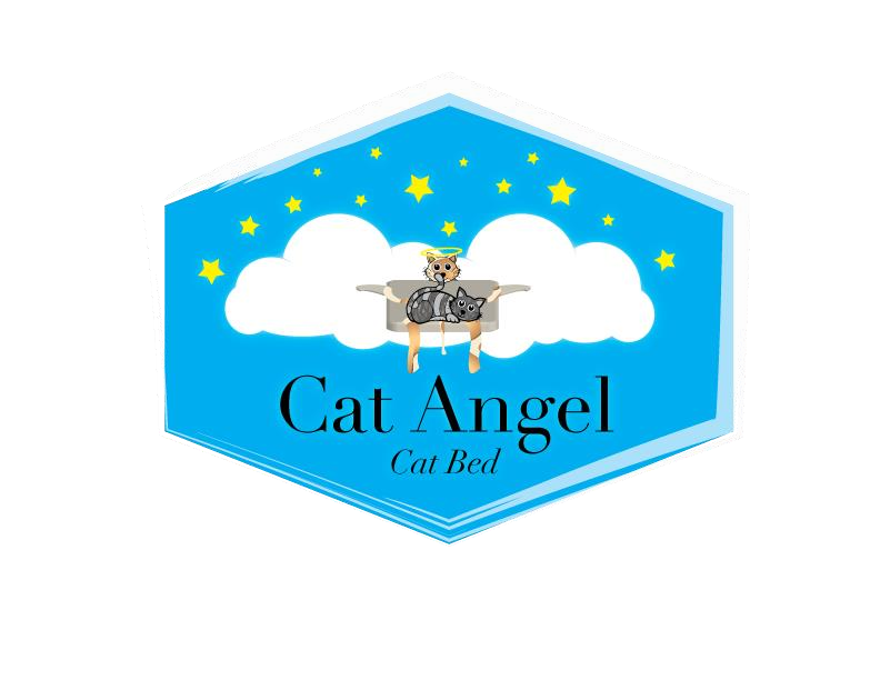 logo cat angel cat bed 2021